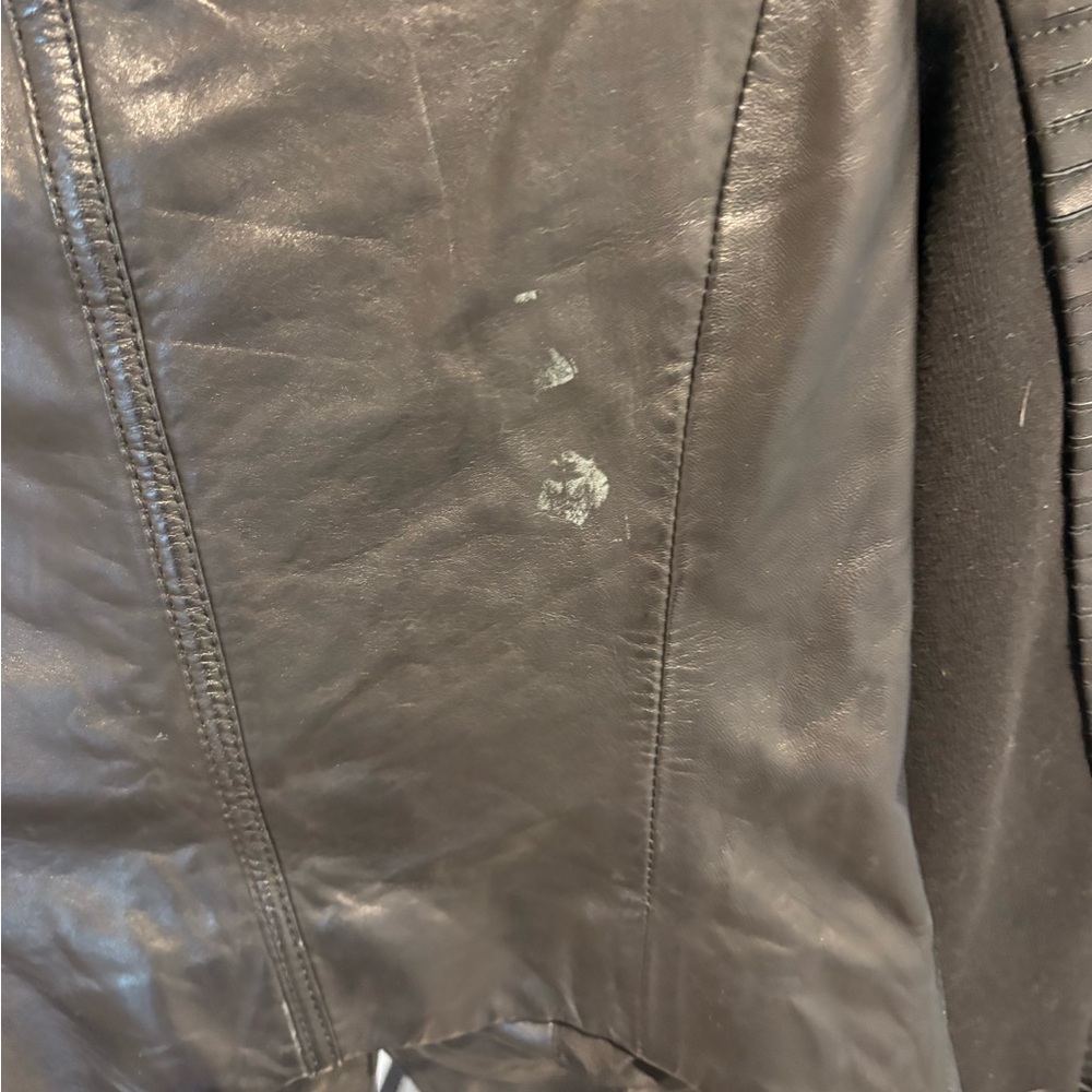 🖤 LAMARQUE Buttery Soft Black Leather Moto Jacket – Size Small 🖤 - Picture 6 of 10